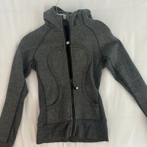 Lululemon Gray Zip Up Hoodie Jacket Size 2